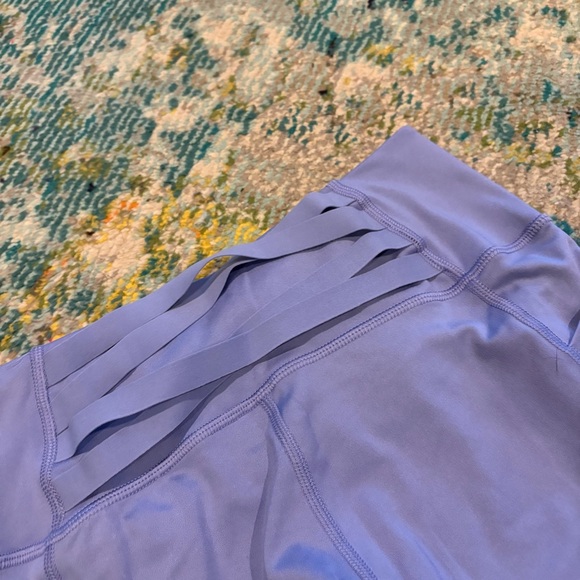 NWT Victorias Secret Essential Pocket Lace-Up Back Legging Medium NEW Periwinkle - Picture 7 of 11